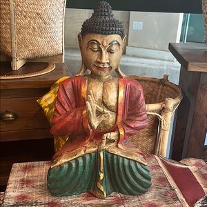 Colorful Buddha Statue